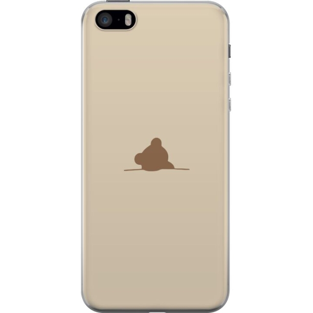 Mobildeksel til Apple iPhone 5s med Nalle motiv
