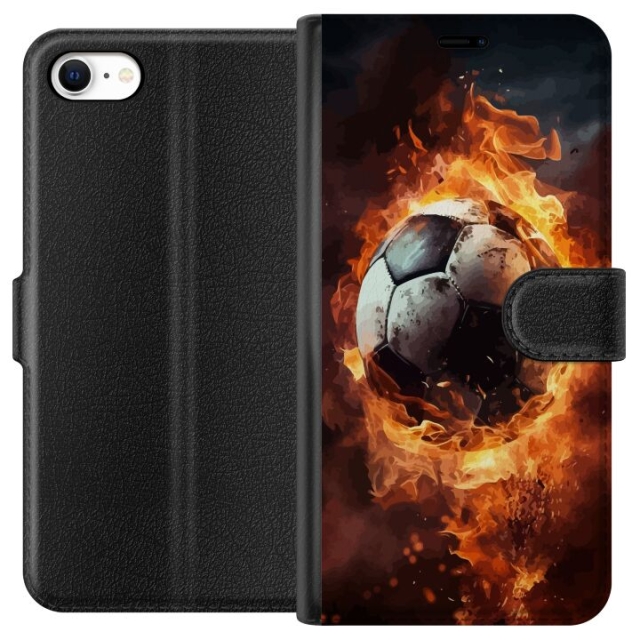 Lommeboketui til Apple iPhone 6 med Fotball motiv
