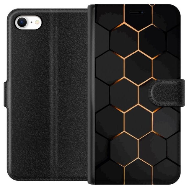 Lommeboketui til Apple iPhone 6 med Luksuriøst Mønster motiv