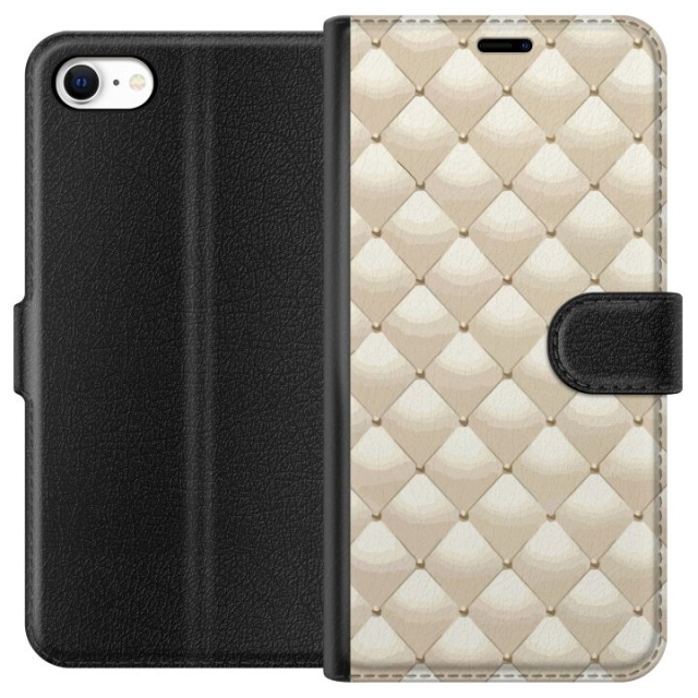 Lommeboketui til Apple iPhone 6 med Gullglans motiv