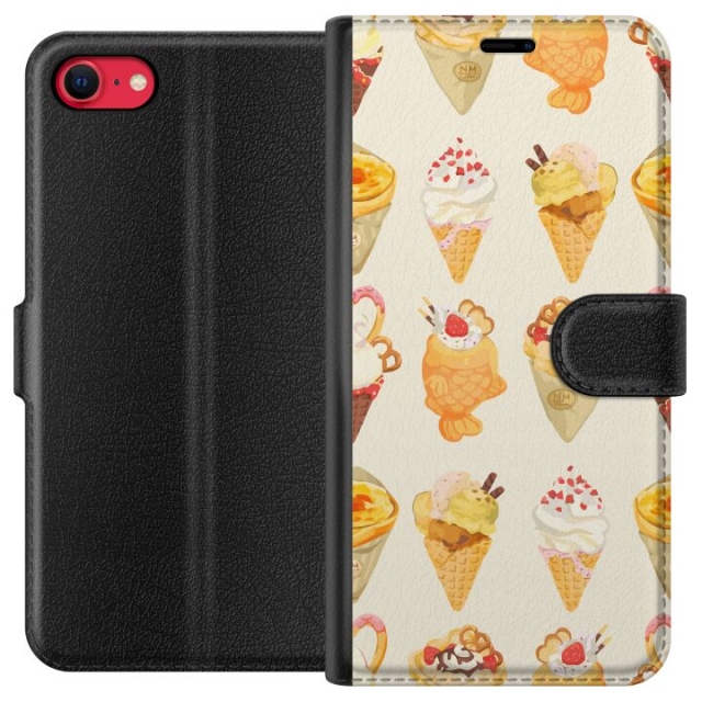 Lommeboketui til Apple iPhone 7 med Glassig motiv