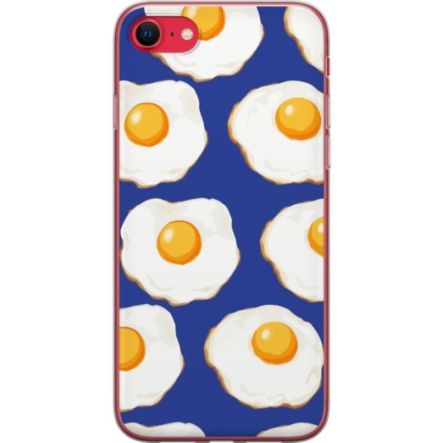 Mobildeksel til Apple iPhone SE (2020) med Stekte egg motiv
