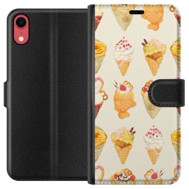 Lommeboketui til Apple iPhone XR med Glassig motiv