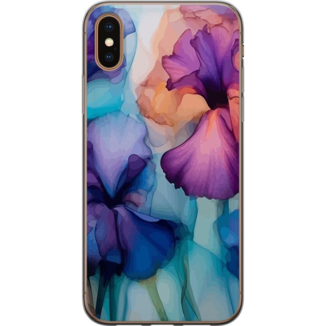 Mobildeksel til Apple iPhone XS Max med Magiske blomster motiv