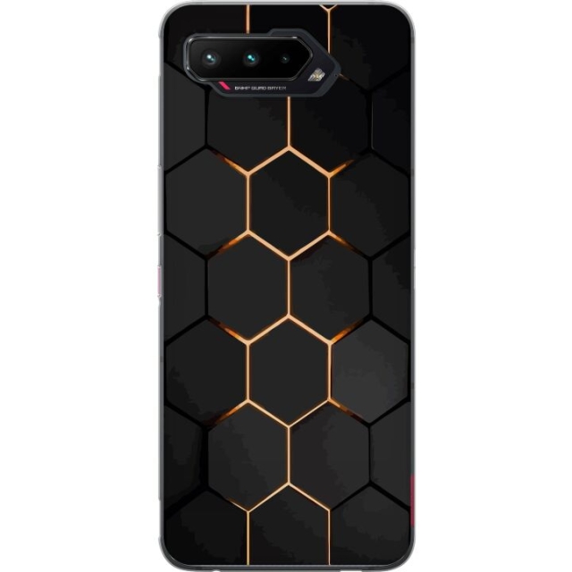 Mobildeksel til Asus ROG Phone 5 med Luksuriøst Mønster motiv