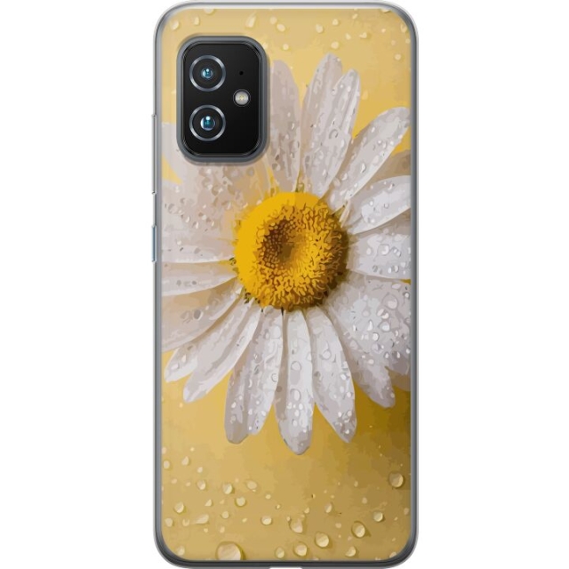 Mobildeksel til Asus Zenfone 8 med Porselensblomst motiv