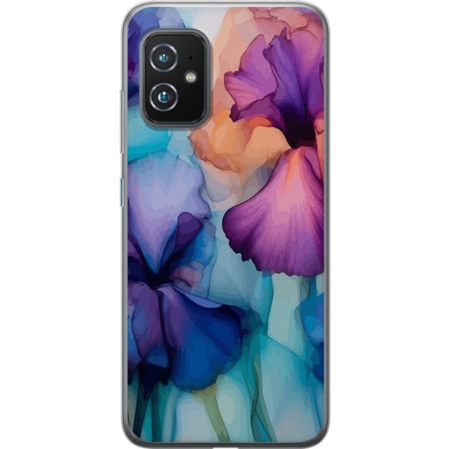 Mobildeksel til Asus Zenfone 8 med Magiske blomster motiv