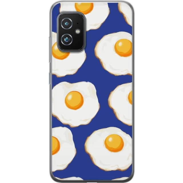 Mobildeksel til Asus Zenfone 8 med Stekte egg motiv