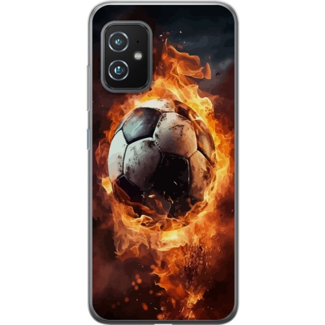 Mobildeksel til Asus Zenfone 8 med Fotball motiv