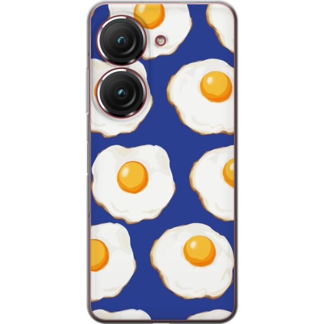 Mobildeksel til Asus Zenfone 9 med Stekte egg motiv