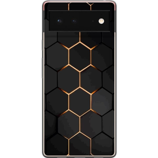 Mobildeksel til Google Pixel 6 med Luksuriøst Mønster motiv