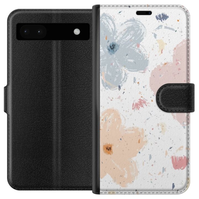 Lommeboketui til Google Pixel 6a med Blomster motiv