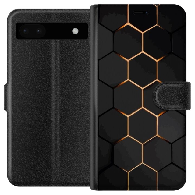 Lommeboketui til Google Pixel 6a med Luksuriøst Mønster motiv