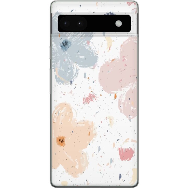 Mobildeksel til Google Pixel 6a med Blomster motiv
