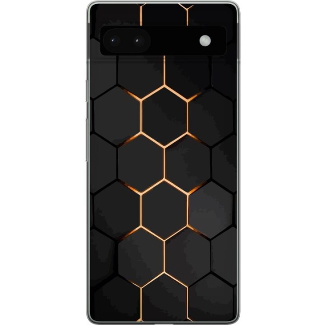 Mobildeksel til Google Pixel 6a med Luksuriøst Mønster motiv