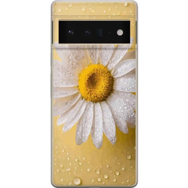 Mobildeksel til Google Pixel 6 Pro med Porselensblomst motiv
