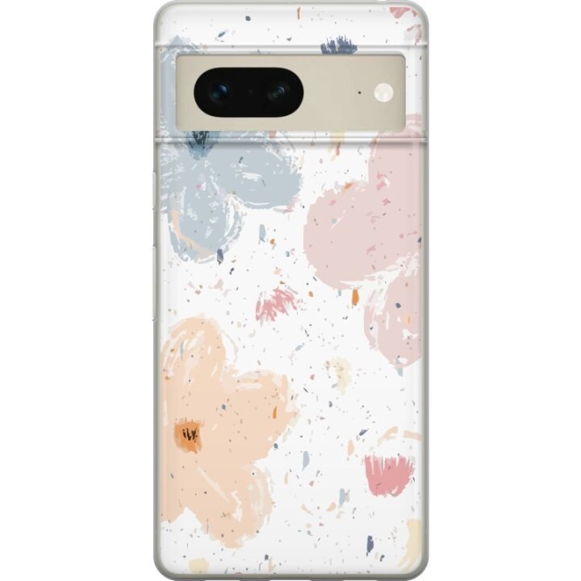 Mobildeksel til Google Pixel 7 med Blomster motiv
