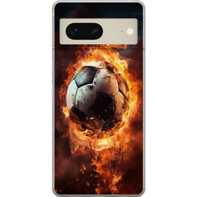Mobildeksel til Google Pixel 7 med Fotball motiv
