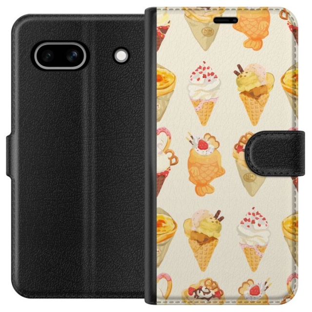 Lommeboketui til Google Pixel 7a med Glassig motiv