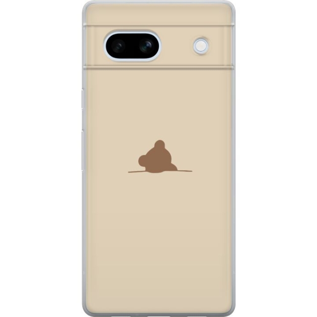 Mobildeksel til Google Pixel 7a med Nalle motiv