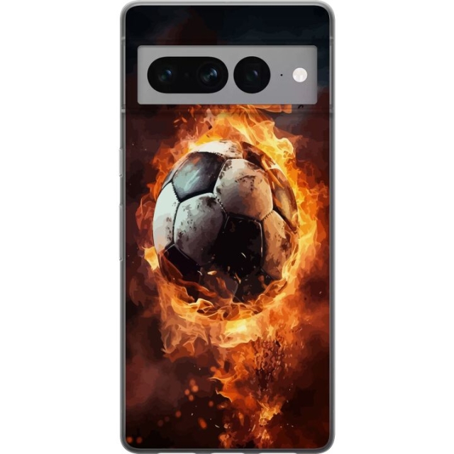 Mobildeksel til Google Pixel 7 Pro med Fotball motiv