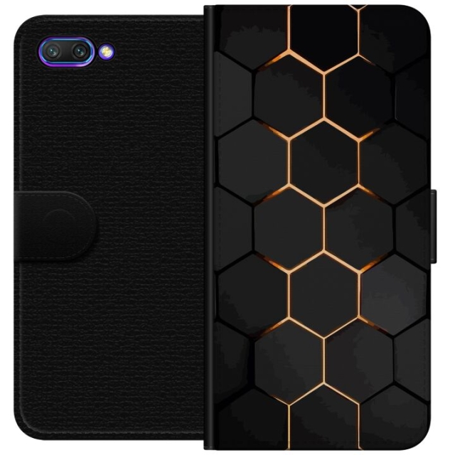 Lommeboketui til Honor 10 med Luksuriøst Mønster motiv