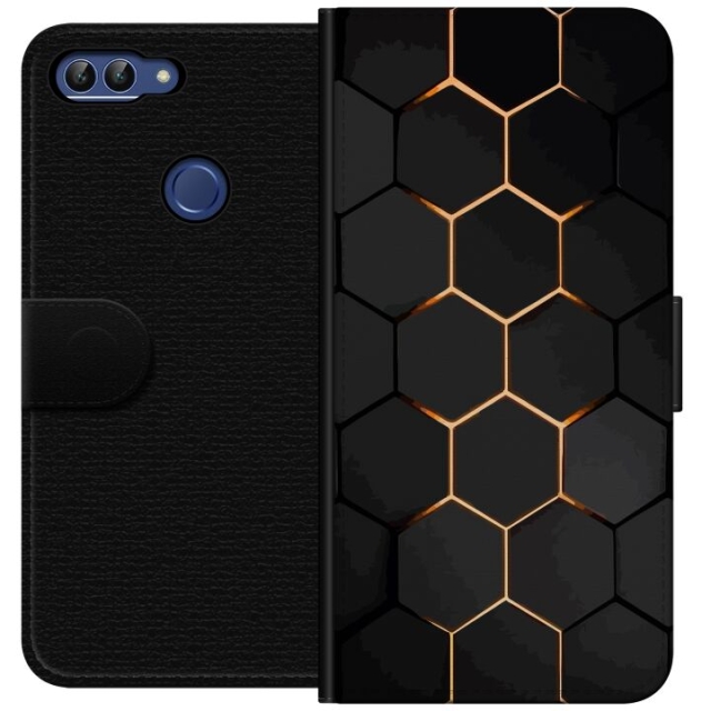 Lommeboketui til Huawei P smart med Luksuriøst Mønster motiv