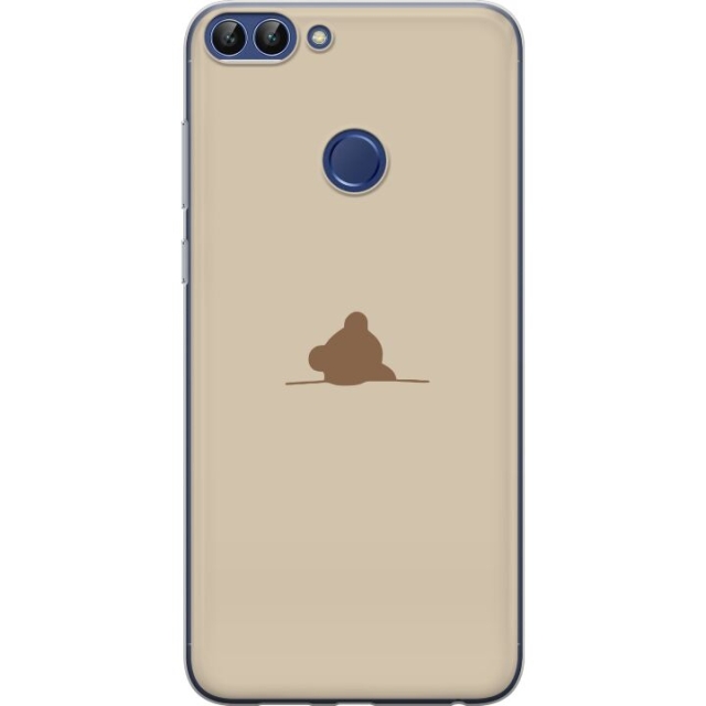 Mobildeksel til Huawei P smart med Nalle motiv