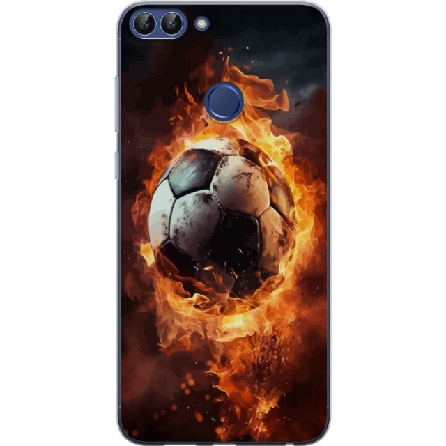 Mobildeksel til Huawei P smart med Fotball motiv