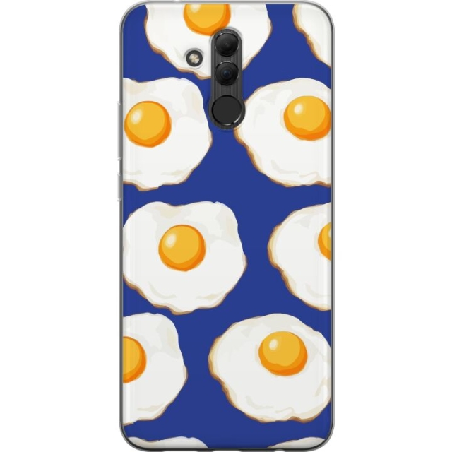 Mobildeksel til Huawei Mate 20 lite med Stekte egg motiv