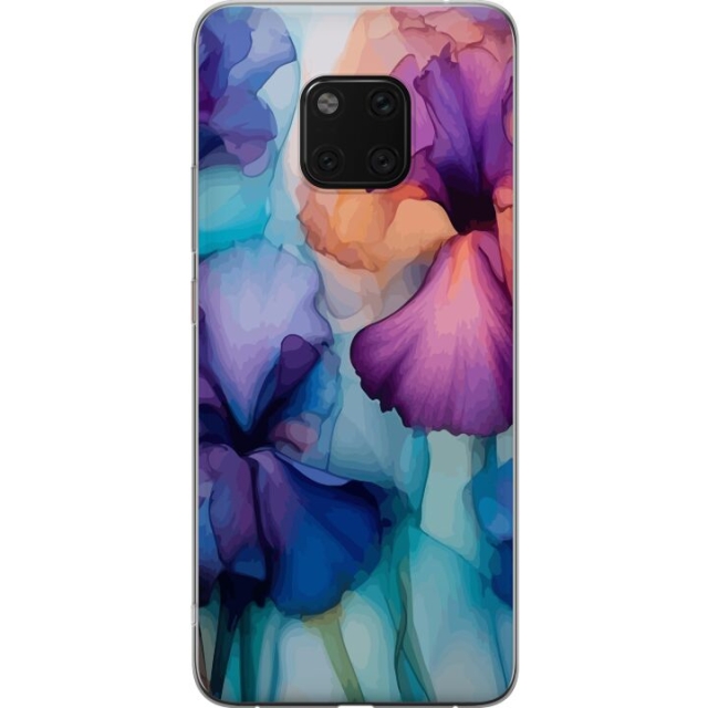Mobildeksel til Huawei Mate 20 Pro med Magiske blomster motiv