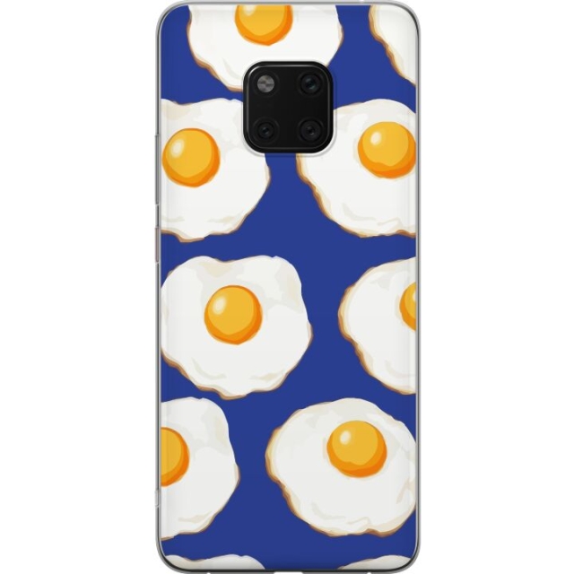 Mobildeksel til Huawei Mate 20 Pro med Stekte egg motiv