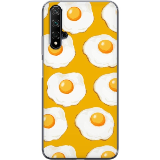 Mobildeksel til Huawei nova 5T med Stekt egg motiv