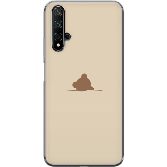 Mobildeksel til Huawei nova 5T med Nalle motiv