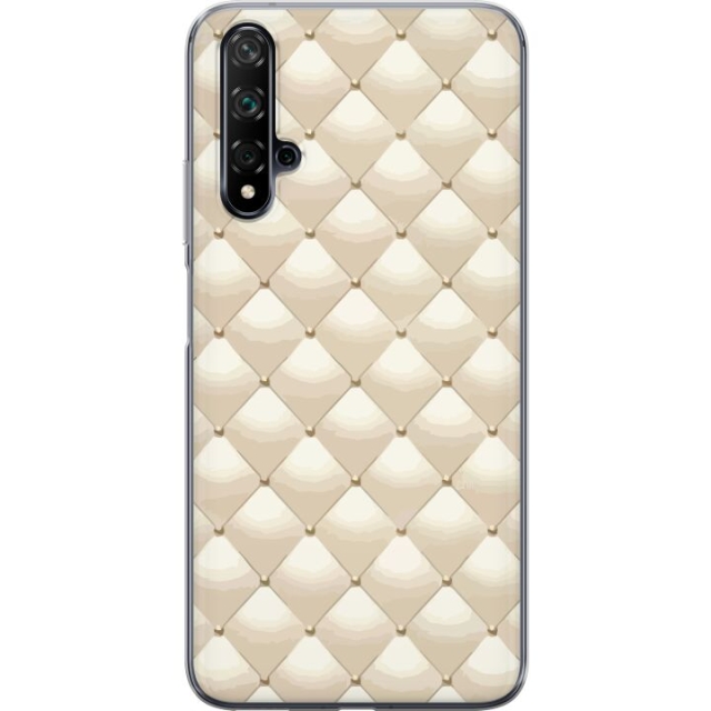 Mobildeksel til Huawei nova 5T med Gullglans motiv