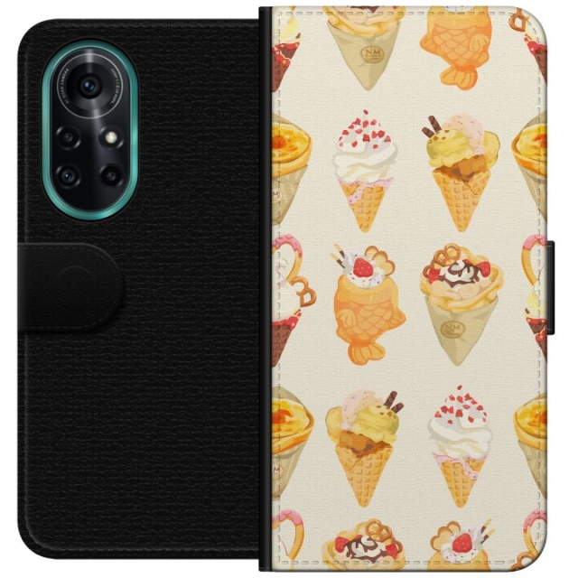 Lommeboketui til Huawei nova 8 Pro med Glassig motiv