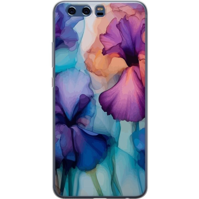 Mobildeksel til Huawei P10 med Magiske blomster motiv