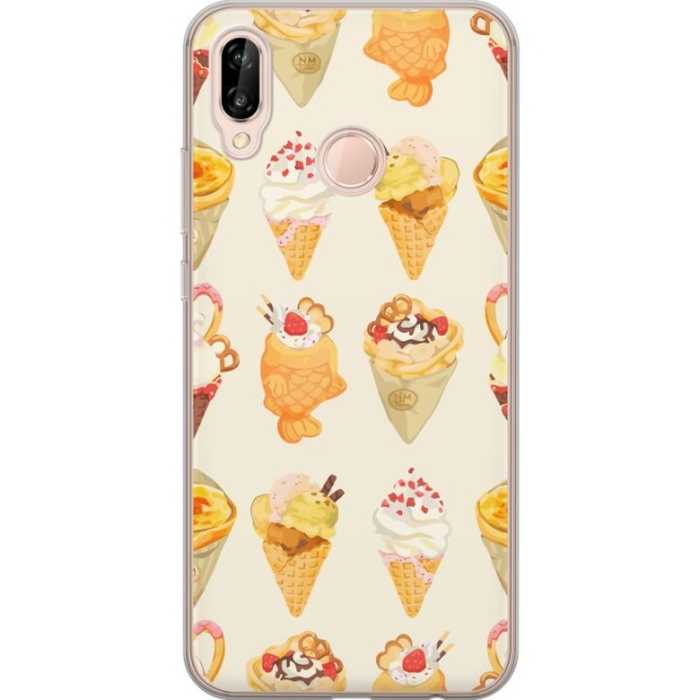 Mobildeksel til Huawei P20 lite med Glassig motiv