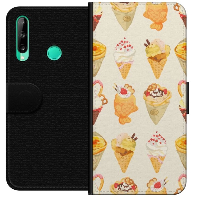 Lommeboketui til Huawei P40 lite E med Glassig motiv