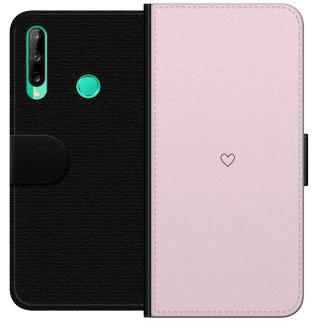 Lommeboketui til Huawei P40 lite E med Hjerte motiv