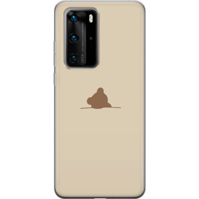 Mobildeksel til Huawei P40 Pro med Nalle motiv