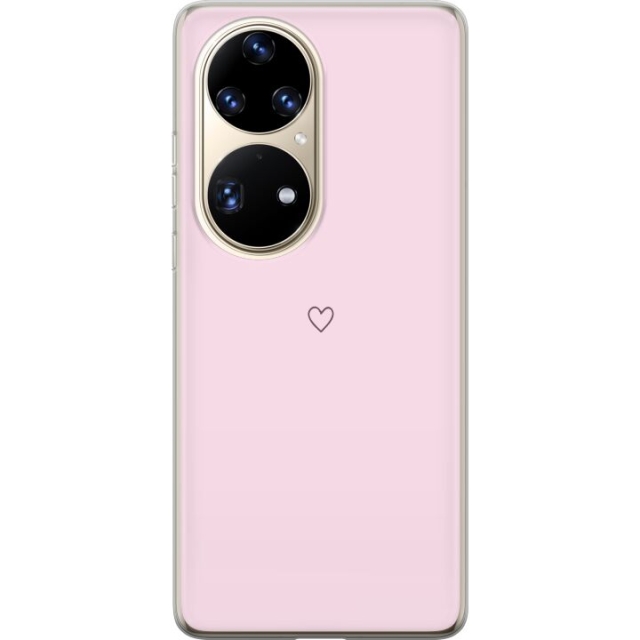 Mobildeksel til Huawei P50 Pro med Hjerte motiv