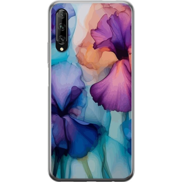 Mobildeksel til Huawei P smart Pro 2019 med Magiske blomster motiv