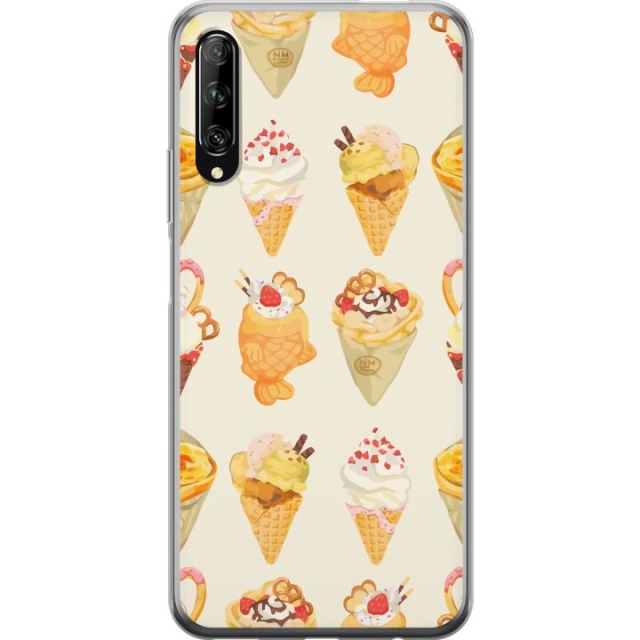 Mobildeksel til Huawei P smart Pro 2019 med Glassig motiv