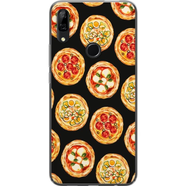 Mobildeksel til Huawei P Smart Z med Pizza motiv