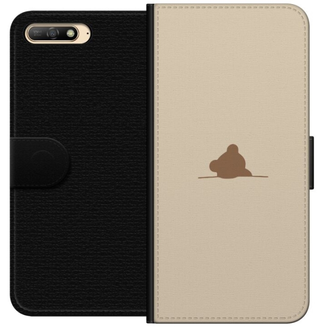 Lommeboketui til Huawei Y6 (2018) med Nalle motiv