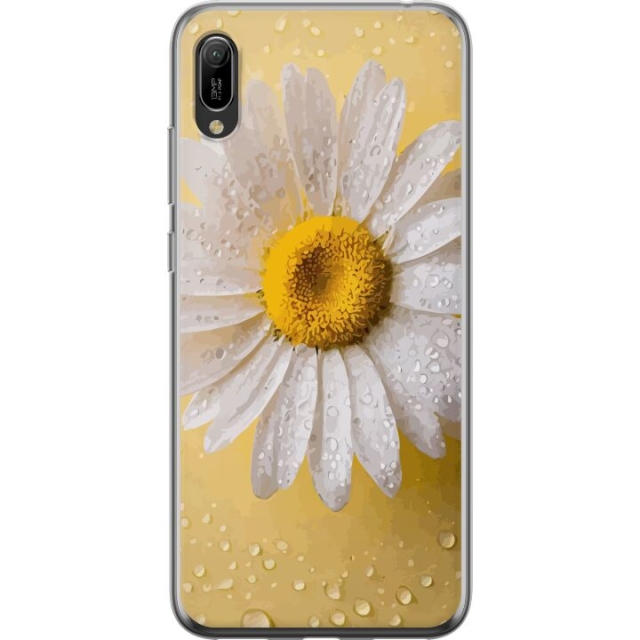 Mobildeksel til Huawei Y6 Pro (2019) med Porselensblomst motiv