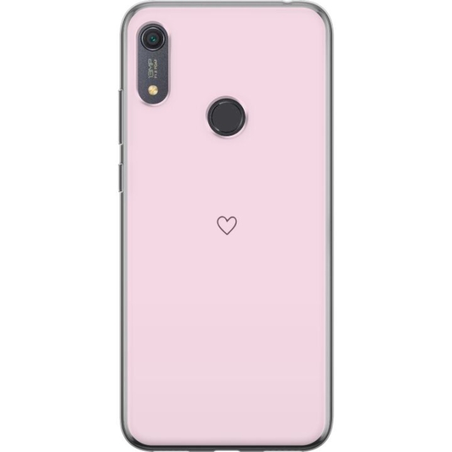 Mobildeksel til Huawei Y6s (2019) med Hjerte motiv