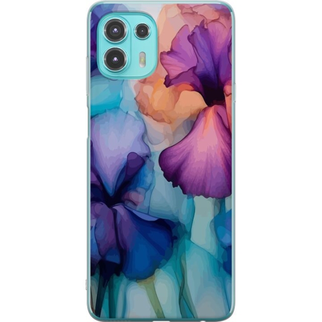 Mobildeksel til Motorola Edge 20 Lite med Magiske blomster motiv