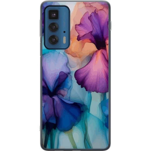 Mobildeksel til Motorola Edge 20 Pro med Magiske blomster motiv